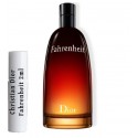 Christian Dior Fahrenheit Hajuveden näytteet Edt