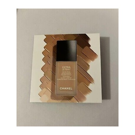 Chanel Ultra Le Teint Ultrawear All Day Comfort Foundation 0.9ml Tint B20 officieel huidverzorgingsmonster
