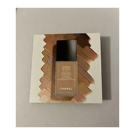 Chanel Ultra Le Teint Ultrawear All Day Comfort Foundation 0.9ml Shade B20 official skincare sample fragrance tester