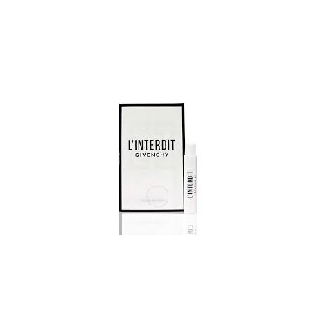 Givenchy L'Interdit Eau De Parfum 1ml 0.03 fl. onz. muestras oficiales de perfumes probador de perfume