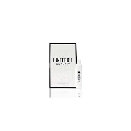 Givenchy L' Interdit Eau De Parfum 1ml 0,03 φλ. ουγκιά. επίσημα δείγματα αρωμάτων