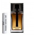 les échantillons Christian Dior Homme Intense testeur de parfum