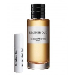 Christian Dior Leather Oud Amostras de Perfume