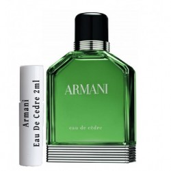 Armani Eau De Cedre Amostras de Perfume