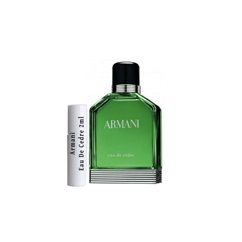 Armani Eau De Cedre samples 2ml Armani Eau De Cedre samples 2ml