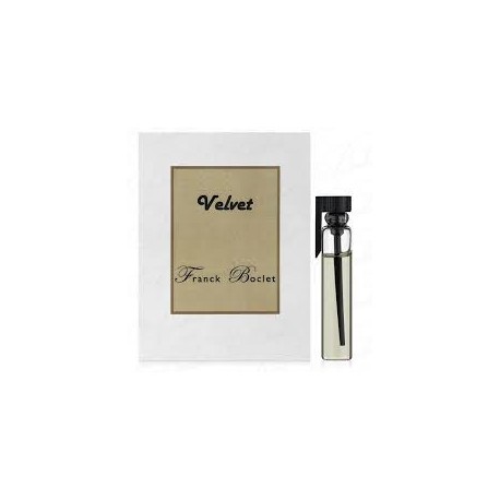 Franck Boclet Velvet 1,5 ml 0, 05 fl. ein liter. offisiell parfymprøve