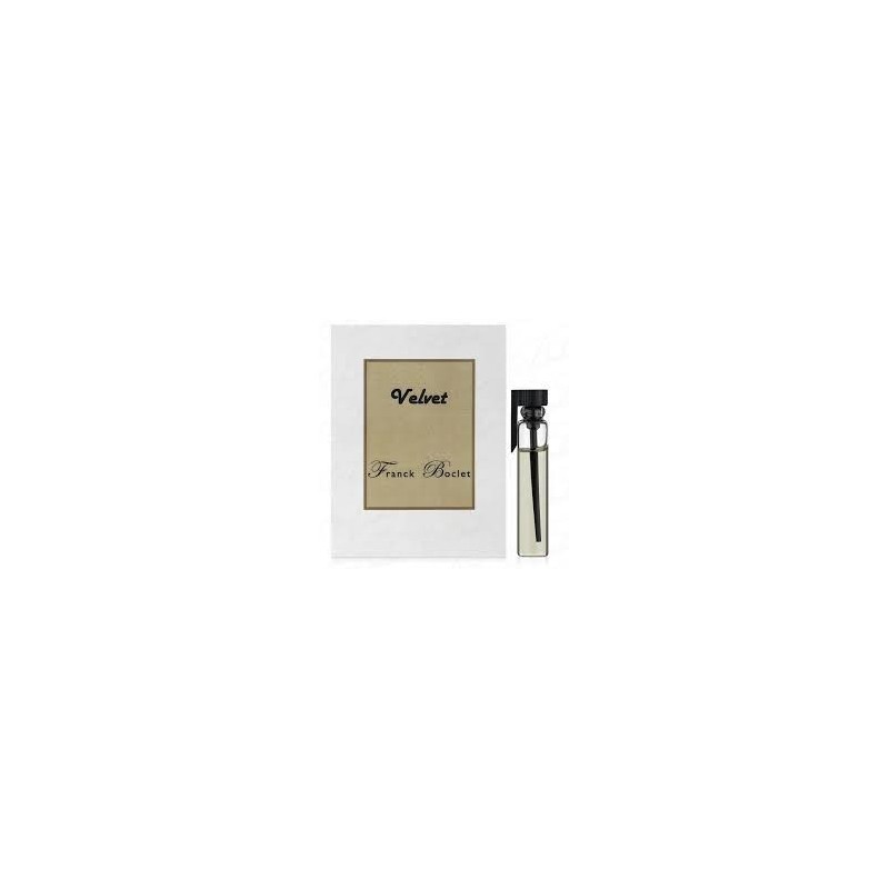 Franck Boclet Velvet 1.5ml 0.05 fl. oz. official perfume sample fragrance tester