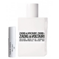 Zadig & Voltaire Ez az ő 1 ml-es parfümmintái