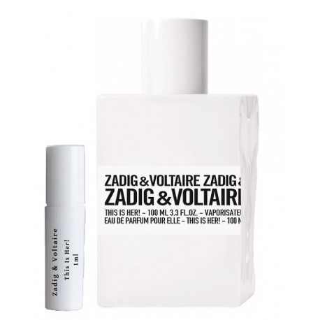 Muestras de perfume Zadig & Voltaire This is Her 1ml
