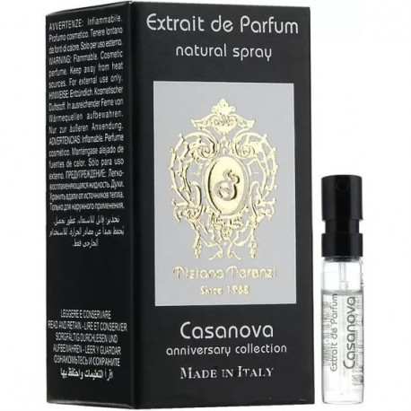 TIZIANA TERENZI Casanova Extrait de parfum 0.05 OZ 1.5 ML campione ufficiale profumo tester di profumo