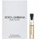 Dolce &amp; Gabbana Velvet Vetiver 1, 5 ML 0, 05 fl. un oz. muestra oficial de perfume probador de perfume