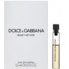 Dolce &amp; Gabbana Velvet Vetiver 1,5 ml 0,05 fl. oz. eșantion oficial de parfum tester de parfum