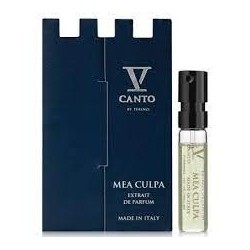 Mea Culpa by V Canto 1,5 ml 0,05 fl. un oz. muestras oficiales de perfumes probador de perfume