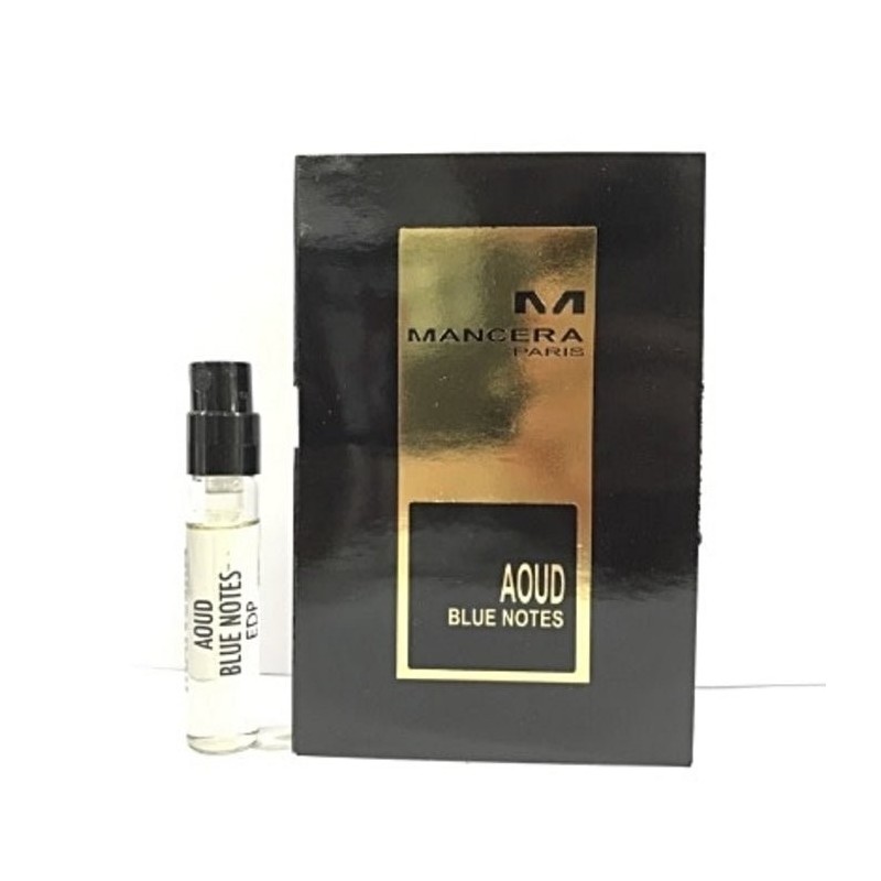 Mancera Aoud Blue Notes 2ml 0.06 fl. oz. official perfume samples fragrance tester
