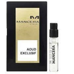 Mancera Aoud Exclusif 2 ml 0, 06 fl. ein liter. offisielle parfymprøver