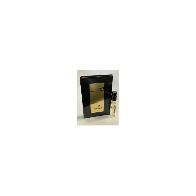 Mancera Aoud Lemon Mint 2ml 0.06 fl. oz. official perfume samples fragrance tester