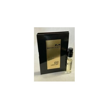Mancera Aoud Lemon Mint 2ml 0.06 fl. oz. official perfume samples fragrance tester