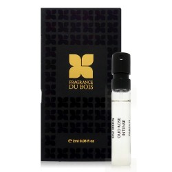 Fragrance Du Bois Oud Rose Intense 2 ml 0, 06 fl. ein liter. offisiell parfymprøve