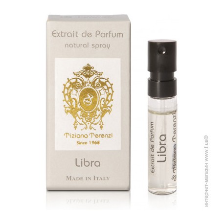 TIZIANA TERENZI Libra Extrait de parfum 0.05 OZ 1.5 ML campione ufficiale di profumo tester di profumo