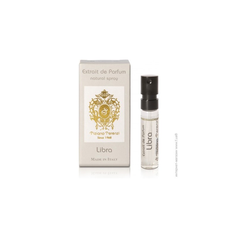 TIZIANA TERENZI Libra Extrait de parfum 0.05 OZ 1.5 ML official perfume sample fragrance tester
