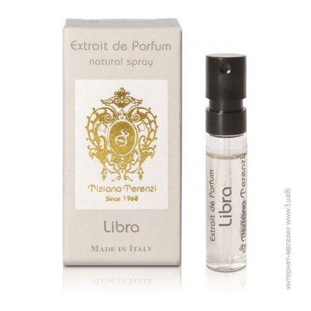 TIZIANA TERENZI Libra Extrait de parfum 0.05 OZ 1.5 ML official perfume sample fragrance tester
