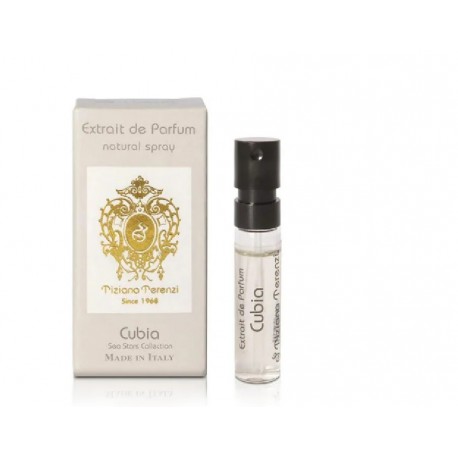 TIZIANA TERENZI Cubia Extrait de parfum 0.05 OZ 1,5 ML campione ufficiale di profumo tester di profumo