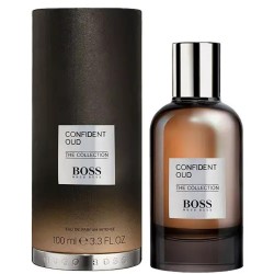 Hugo Boss The Collection Confident Oud 1,5 ml 0,05 fl. onz. muestras oficiales de perfumes probador de perfume