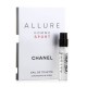 Chanel Allure Homme Sport 1,5 ml 0, 05 fl. ein liter. offisielle luktesample
