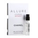 Chanel Allure Homme Sport 1.5ml 0.05 fl. oz. échantillons officiels de parfum testeur de parfum