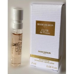 Boucheron Cuir de Venise 2 ml 0,06 fl. onz. muestras oficiales de perfumes probador de perfume