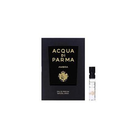 Acqua Di Parma Ambra 1,5 ml 0,05 fl. onz. muestras oficiales de perfumes probador de perfume