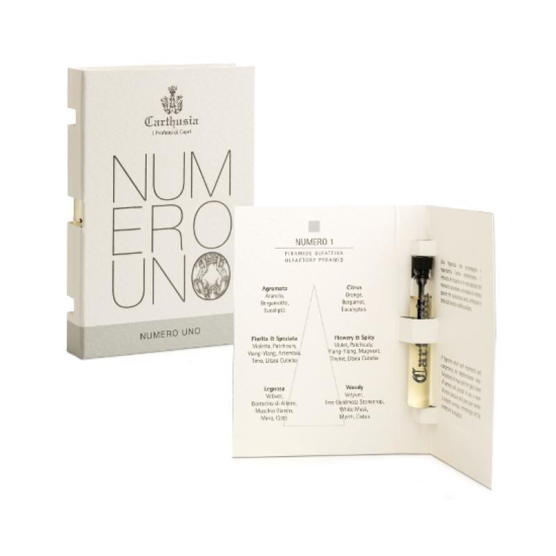 Carthusia Numero Uno 2ml 0.06 oz official perfume sample fragrance tester Carthusia Numero Uno 2ml 0.06 oz official perfume sample fragrance tester