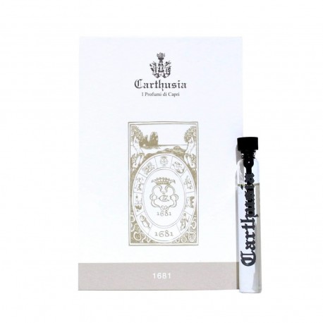 mostră oficială de parfum Carthusia 1681 dimensiune 2ml 0.06 oz.tester de parfum tester de parfum