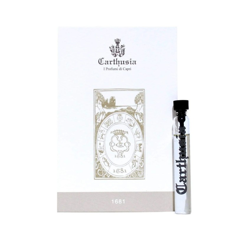 official perfume sample of Carthusia 1681 size 2ml 0.06 oz. fragrance tester official perfume sample of Carthusia 1681 size 2ml 0.06 oz. fragrance tester