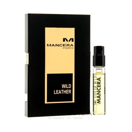 Mancera Amostra oficial Wild Leather 2ml 0,07 fl.oz. testador de perfume