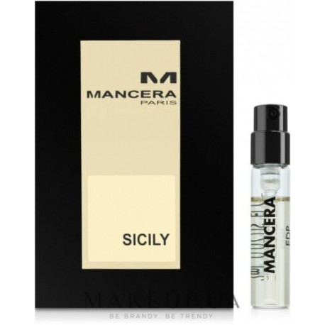 Mancera Sicilijos oficialaus mėginio 2 ml 0,06 fl.oz kvapų testeris