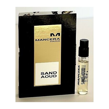 Mancera Amostra oficial de Sand Aoud 2ml 0,07 fl.o.z. testador de perfume