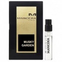 Mancera Amostra oficial Musky Garden 2ml 0,07 fl.o.z. testador de perfume