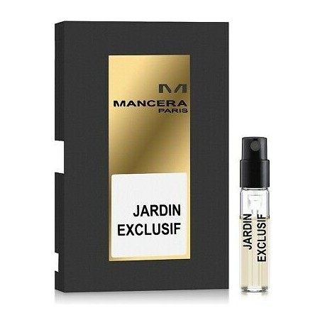 Mancera Amostra oficial de perfume Jardin Exclusif 2ml 0,06 fl.o.z. testador de perfume