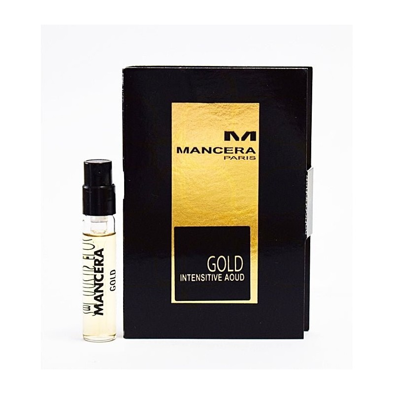 Mancera Gold Intensitive Aoud official sample 2ml 0.07 fl.o.z. fragrance tester
