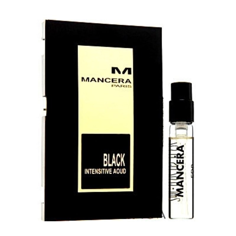 Mancera Black Intensitive Aoud official sample 2ml 0.07 fl.o.z. fragrance tester