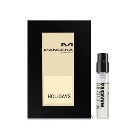 Mancera Holidays official perfume sample 2ml 0.07 fl.o.z. fragrance tester