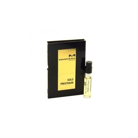 Mancera Gold Prestigium amostra oficial 2ml 0,07 fl.o.z. testador de perfume