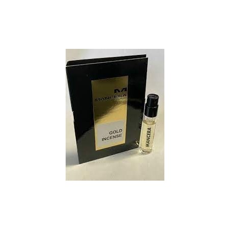 Mancera Gold Incense official sample 2ml 0.07 fl.o.z. fragrance tester