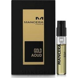 Mancera Gold Aoud official sample 2ml 0.07 fl.o.z. fragrance tester