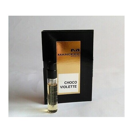 Mancera Choco Violette amostra oficial 2ml 0,06 fl. oz. testador de perfume