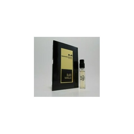 Mancera Black Vanilla amostra de perfume oficial 2ml 0,06 fl. oz. testador de perfume