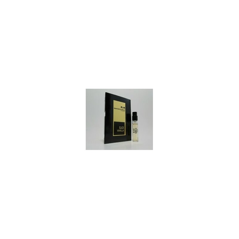 Mancera Black Vanilla official perfume sample 2ml 0.06 fl. oz. fragrance tester