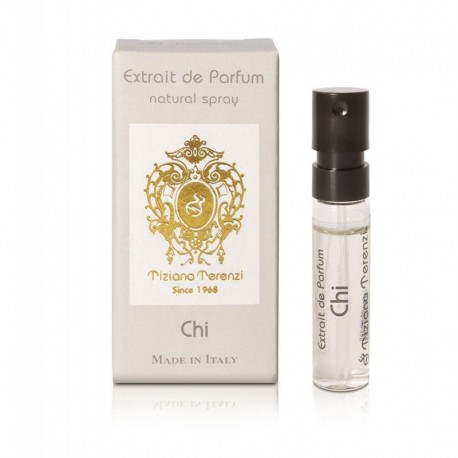 TIZIANA TERENZI Επίσημο δείγμα αρώματος Chi Extrait de parfum 0,05 OZ 1,5 ML