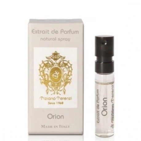 TIZIANA TERENZI Orion Extrait de parfum 0.05 OZ 1.5 ML campione ufficiale di profumo tester di profumo